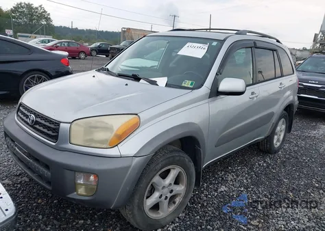 2001 Toyota Rav4 из США, поврежденный, VIN JTEHH20V610096264